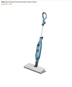 Shark Genius Steam Pocket Mop System Steam Cleaner. See Pictures