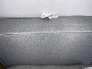 Greendale Home Fashions 25 in. x 47 in. 2-Piece Deep Seating Outdoor Lounge Chair Cushion Set in Heather Gray. See Pictures