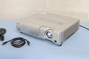 lot 2 image: Sharp PG-D40W3D WXGA Widescreen 3D-Ready HD 4000-Lumen Home Theater DLP Projector