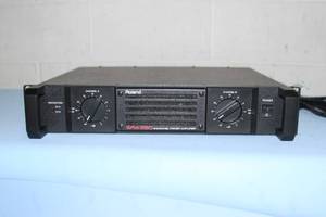 lot 4 image: Roland SRA-260 Commercial 2-Channel Pro Audio Power Amplifier