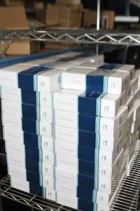 lot 20 image: Huge Lot of 70 New VXi UC ProSet 10 P DC Wideband Phone Headsets w Noise-Cancelling Microphone