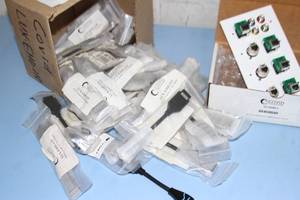lot 40 image: Lot of 30 NEW - HDMI Signal Extender Pigtails and Input  Connector Panel