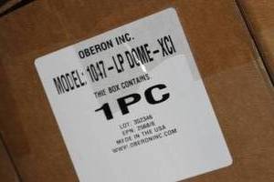lot 85 image: Lot of 5 - New - Oberon Suspended Ceiling Tile Wi-Fi Access Point Enclosure - Model 1047-LP Dome-XCI