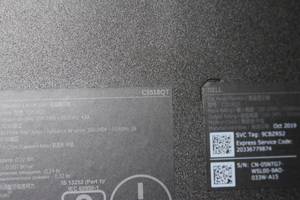 lot 131 image: Dell 55 4K Interactive Touchscreen Touch Monitor  Display  TV - Model C5518QT with Chief Heavy Duty Rolling Stand