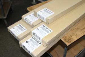 lot 134 image: Lot of 5 Boxes - 2 Pieces Per Box - New - 48 Gladiator Garage Wall Storage Gear Track Channels