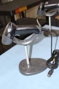 lot 147 image: Lot of 3 - Honeywell Xenon 1900 Color Barcode Scanners and Cradles