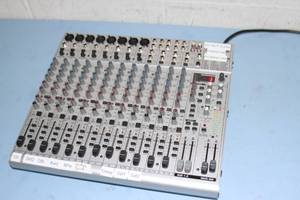 lot 140 image: Behringer EuroRack UB2222FX-Pro Audio Mic Line Mixer with Preamp & Multi-FX Processor