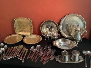 SilverSilver Plated Stainless Steel Lot