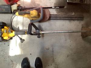 Weed Whip & Hedge Trimmer Combo