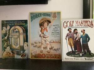 Vintage Tin Signs 3