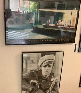 Framed Vintage Celebrity Posters
