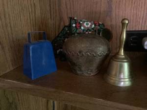 Vintage Swiss Brass Cow Bell