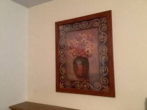 Framed Floral Painting 3