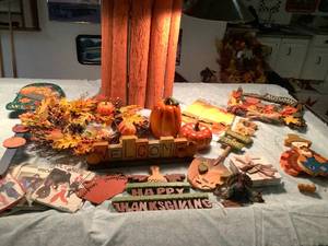 ThanksgivingFall Dcor Lot 2