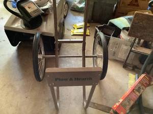 Rolling Wood Caddy
