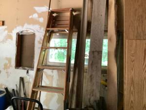 Ladder and Misc. Wood