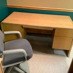Desk with Office Chair