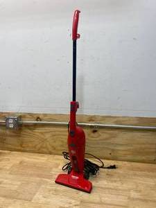 lot 23 image: DIRT DEVIL Versa Clean Bagless Stick Vacuum Cleaner and Hand Vac, 16feet Power Cord, SD20010, Red