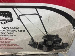 lot 83 image: MURRAY 20 in. 125 cc Briggs & Stratton Walk Behind Gas Push Lawn Mower with 4 Wheel Height Adjustment and Prime N Pull Start