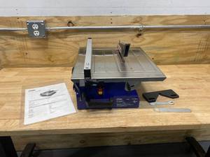 lot 44 image: WORKFORCE 7 Tile Saw- 34 HP