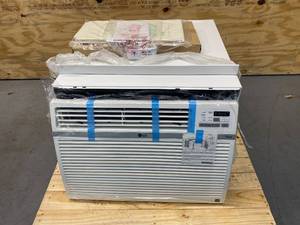 lot 122 image: LG ELECTRONICS 15,000 BTU 115-Volt Window Air Conditioner LW1521ERSM Cools 800 Sq. Ft. with ENERGY STAR and Remote, Wi-Fi Enabled