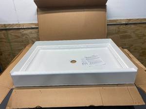 lot 56 image: AQUATIC A2 48 Inch Shower Pan