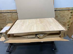 lot 59 image: INTERNATIONAL CONCEPTS Unfinished Dining Table