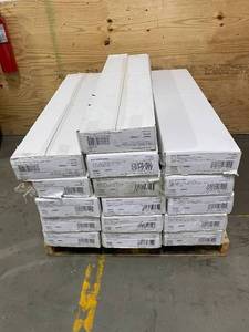 lot 124 image: SHAW INDUSTRIES Lot of 16 Cases of- Hardwood Plank Flooring (Acacia Midnight) (728.16 Sq. Ft.)