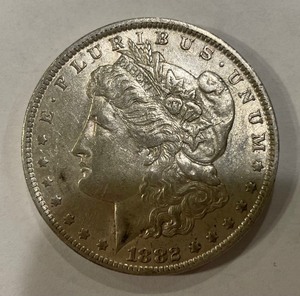 1882 - O Morgan Silver Dollar