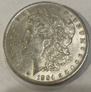 1884 - O Morgan Silver Dollar
