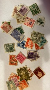30 Different Foreign Stamps