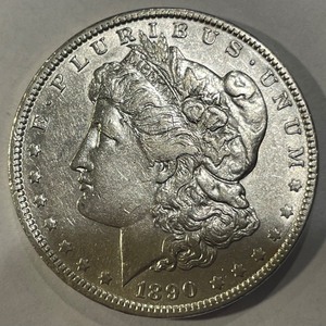 1890 Morgan Silver Dollar