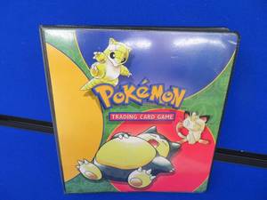 POKEMON 3 RING BINDER WITH CARDS