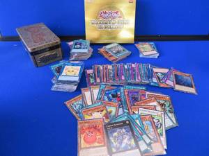 YU-GI-OH 1ST EDITION CARDS WITH BOX AND TIN