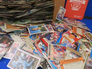 HUGE BOX OF WHAT LOOKS LIKE ALL BASEBALL CARDS