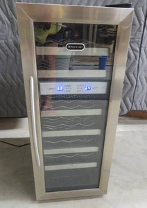 21 BOTTLE DUAL ZONE WHYNTER WINE COOLER