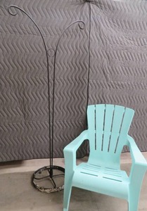 TALL DOUBLE HANGING PLANT STAND