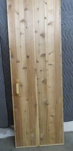SOLID SAUNA DOOR