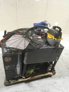 Mix Lot of Assorted Garage Tools and Vacuums - Customer Returns - Review all pictures