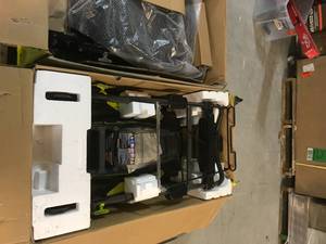 Mix Lot of Ryobi Battery Operated Lawn Mower - Lot of 2 - Review all pictures - Open Boxes