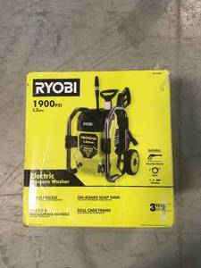 RYOBI 1900 PSI 1.2 GPM Cold Water Electric Pressure Washer - Open Box - Review all pictures