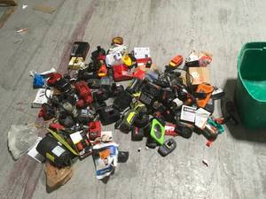 Mix Pallet of Ryobi, Milwaukee Battery and Chargers - Customer Returns - Review all pictures