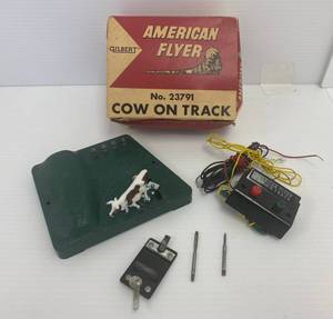 Vintage American Flyer No. 23791 Cow On Track