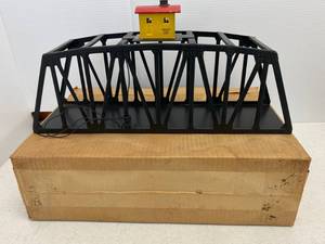 American Flyer Post War 23750 Lighted Trestle Bridge In Original Box