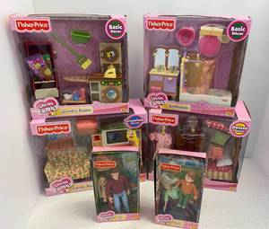Group Of Fisher Price Loving Family NIB