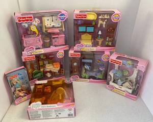 Group Of Fisher Price Loving Family NIB