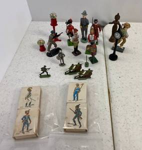Vintage Metal Figures And More Including Britains And More