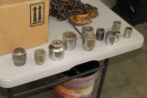 lot 946 image: Lot of (10) 34-Drive Sockets