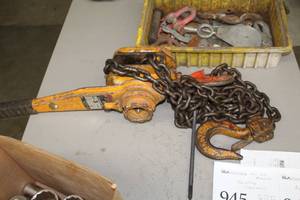 lot 947 image: Harrington 3-Ton Chain Hoist