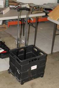 lot 968 image: Collapsible Cart w Handle